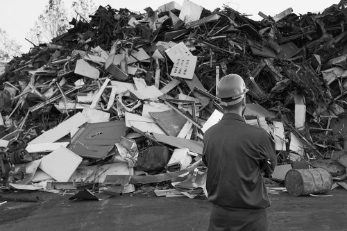 Professional office clearance services team at work in Seven Sisters.