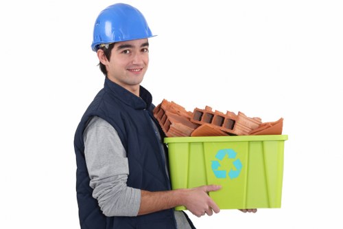 Enclosed and lockable skip for waste management in Seven Sisters
