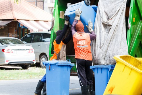 Preparation for garage and loft clearance in Seven Sisters
